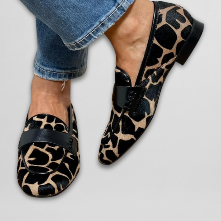 Gwendolyn | Animal-Print Loafer