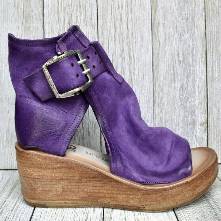 Isolde | Boho Wedge Sandals