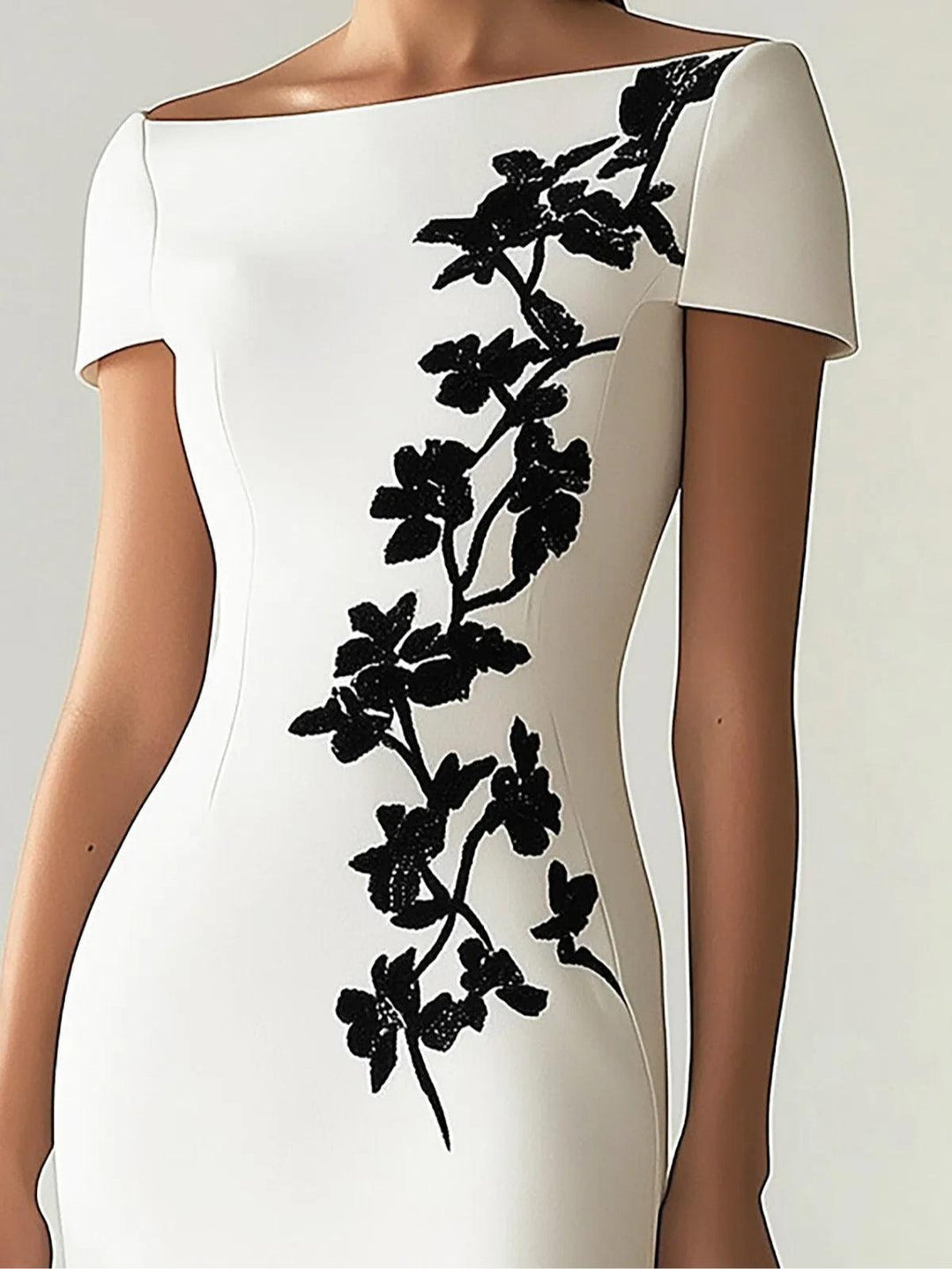 Cassandra | Floral Midi Dress