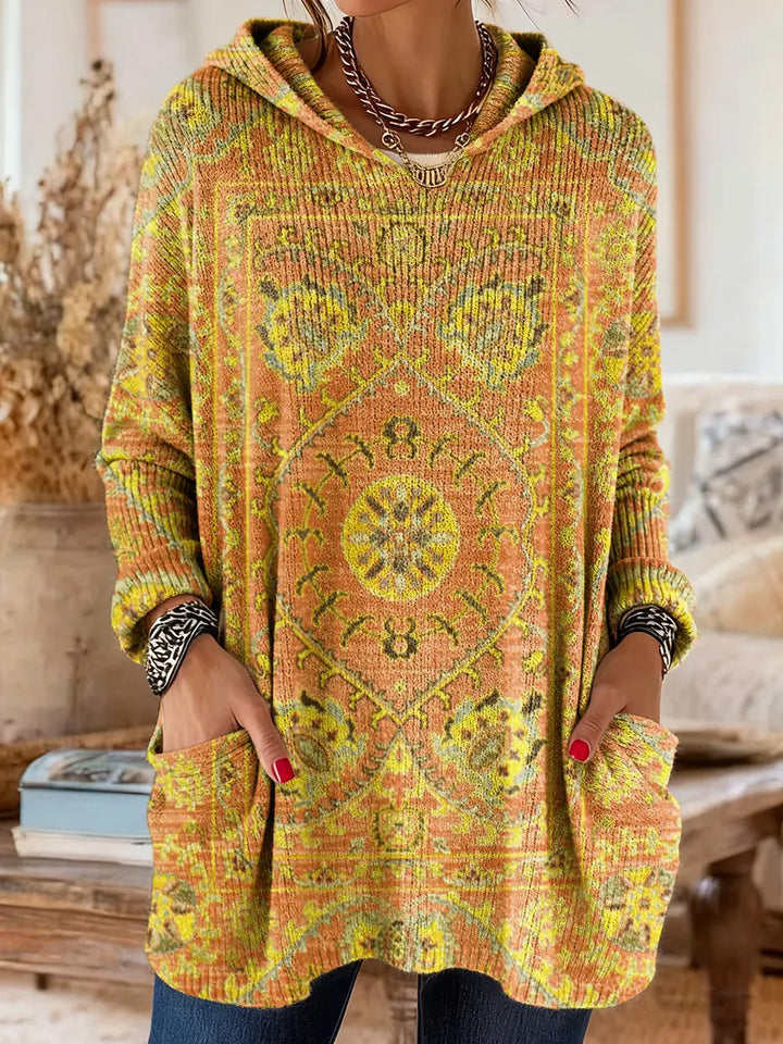 Isolde | Hooded Knit Tunic