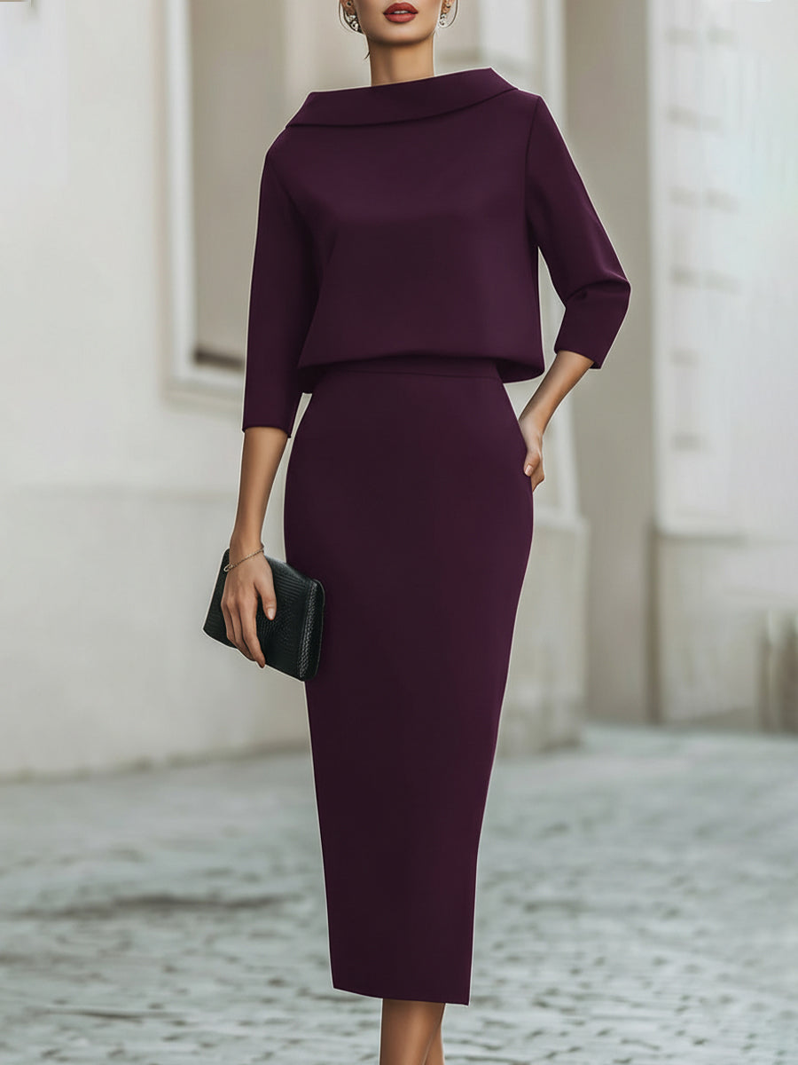 Elena | Midi Skirt Set