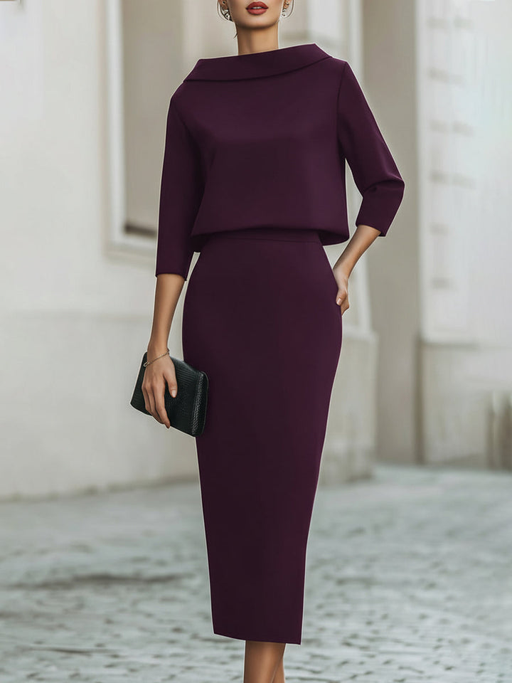 Elena | Midi Skirt Set