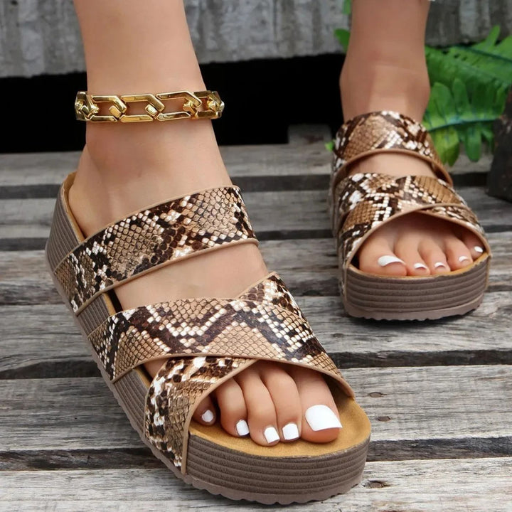 Zara | Leather Strap Sandals