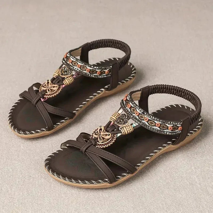Lila | Boho Flat Sandals