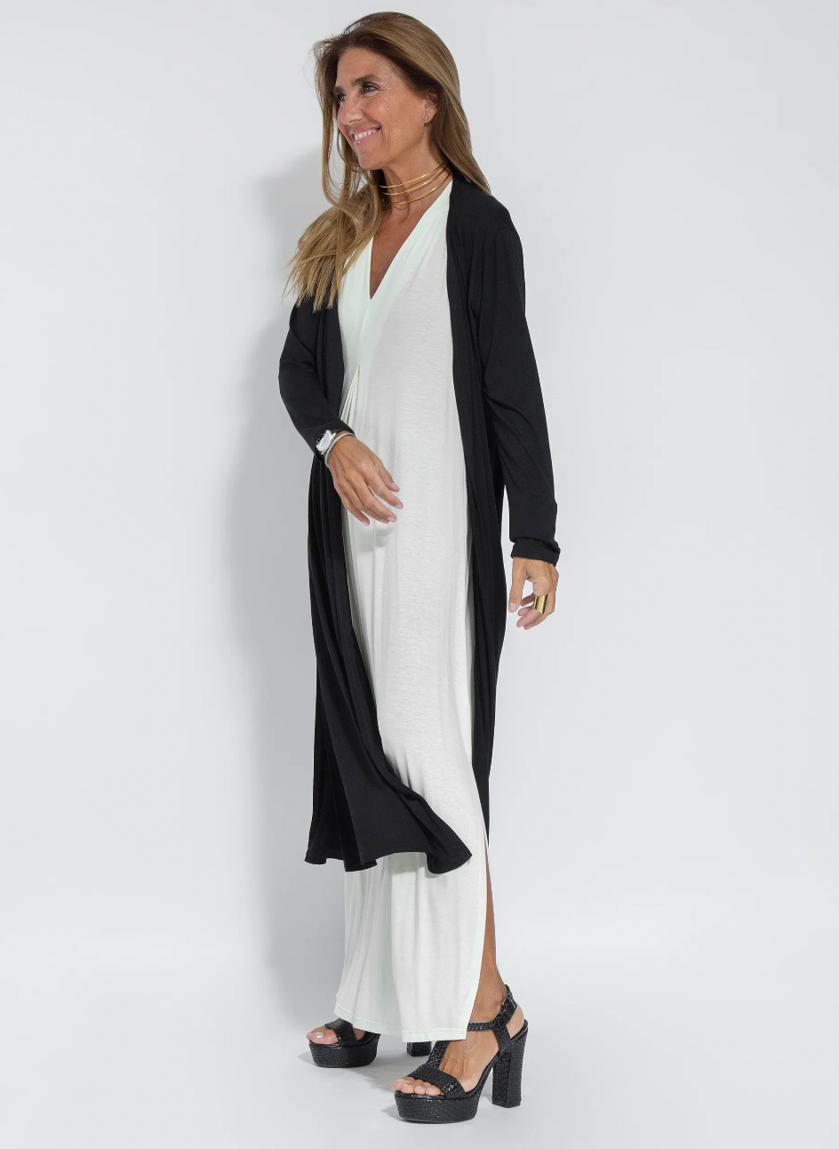 HillaryJane | Long Dress and Vest Set