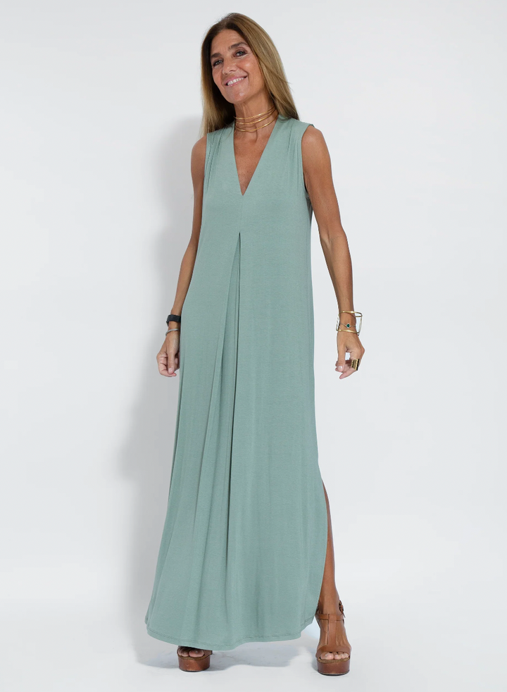 HillaryJane | Long Dress and Vest Set