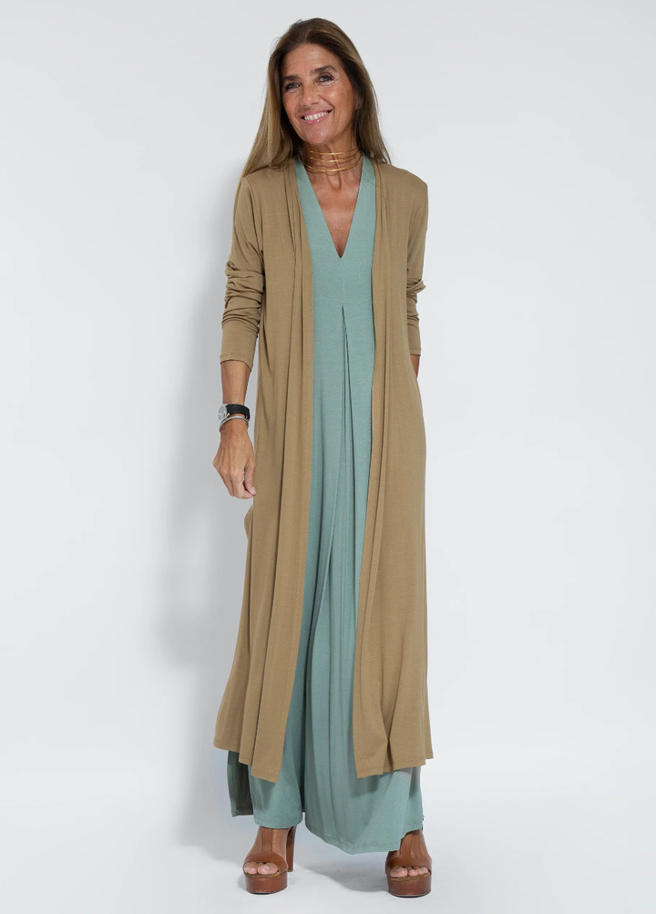HillaryJane | Long Dress and Vest Set