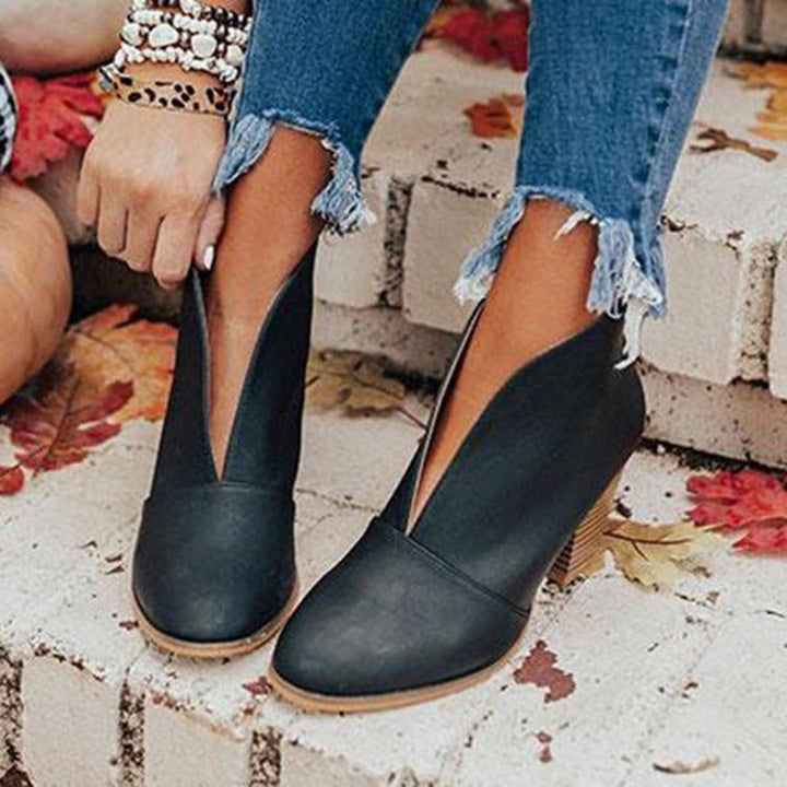 Clara | Chunky Stacked Heel