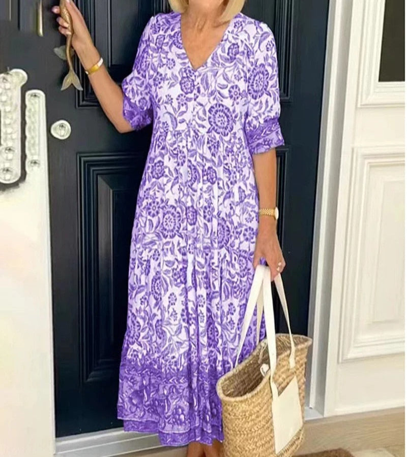 Elowen | Bohemian Maxi Dress