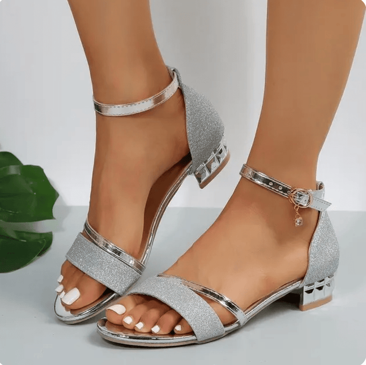 Isolde | Glitter Sandals
