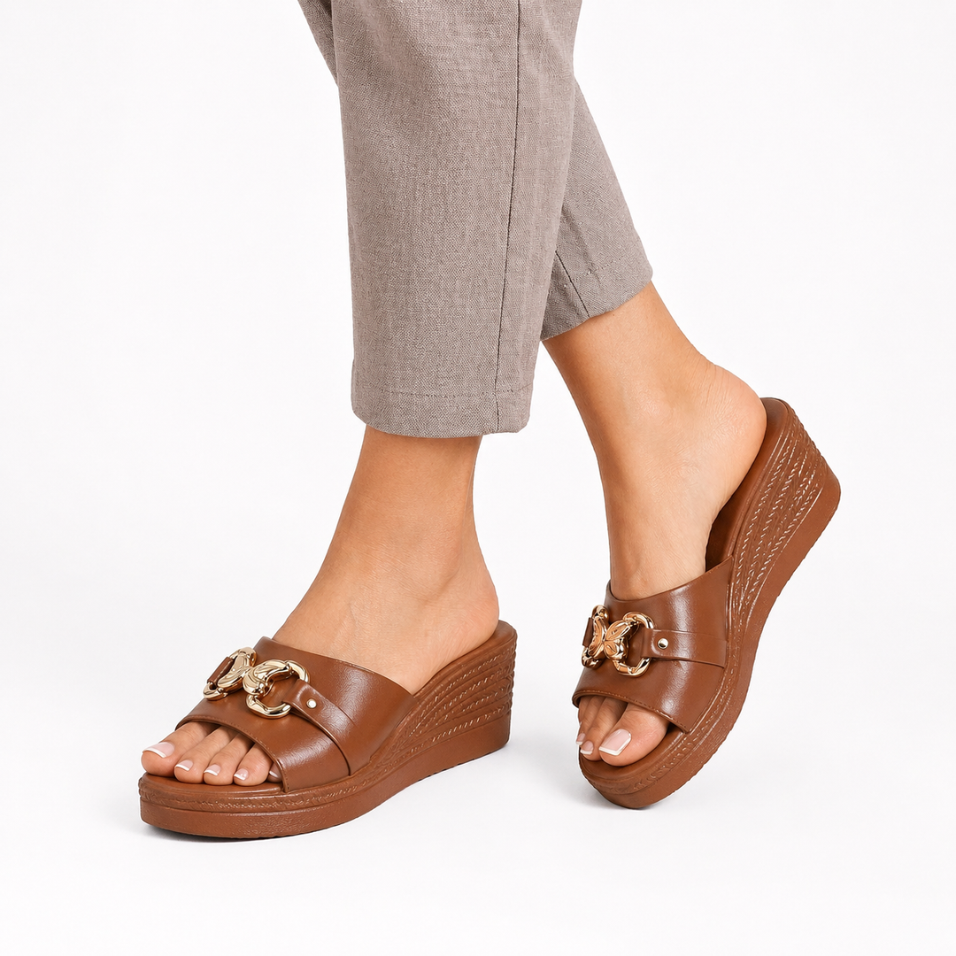 Elena | Wedge Sandals
