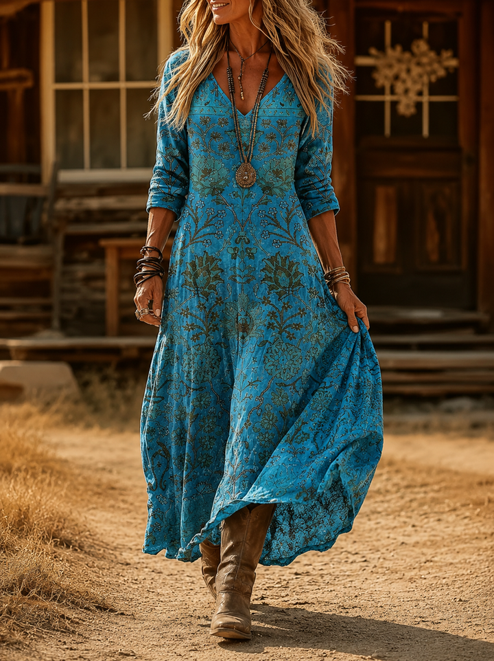 Elowen | Bohemian Autumn Dress