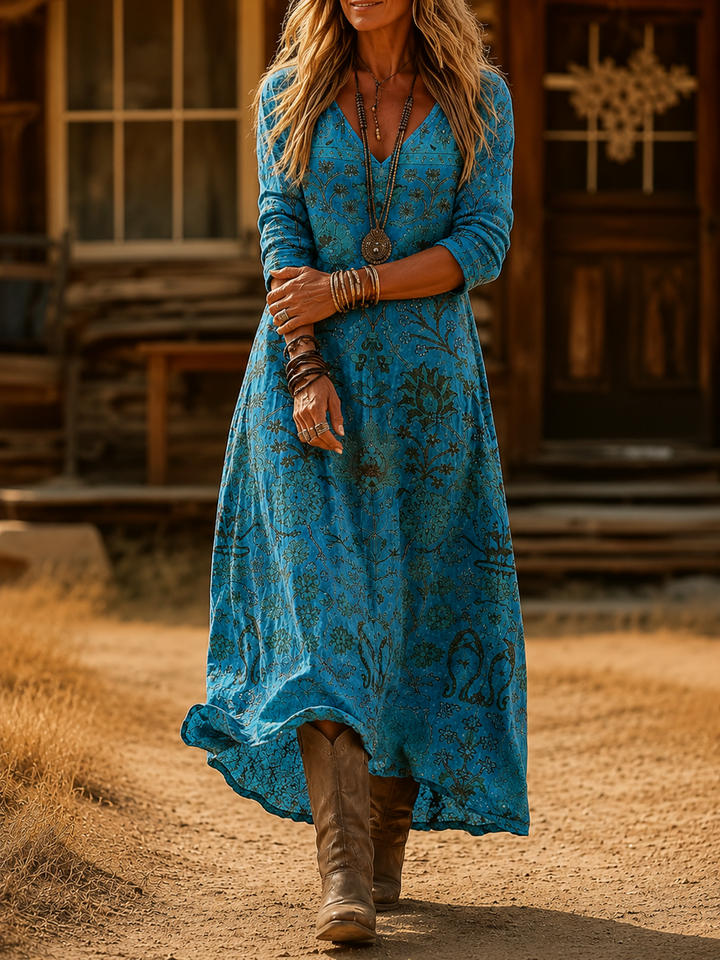 Elowen | Bohemian Autumn Dress