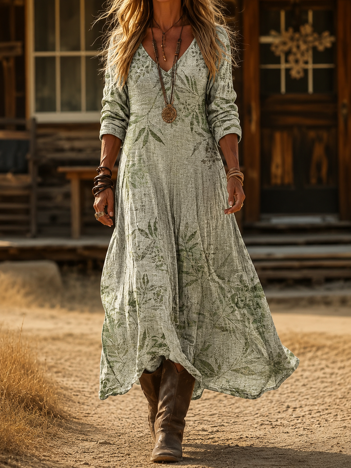 Elowen | Bohemian Autumn Dress