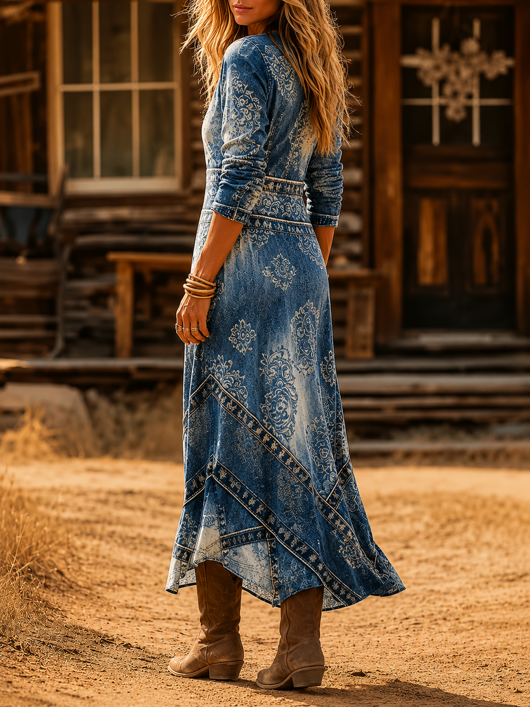 Selene | Bohemian Autumn Dress