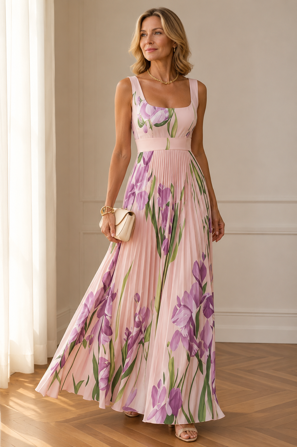 Mira | A-Line Maxi Dress