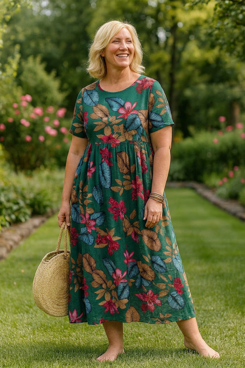 Monroe | Breezy Floral Maxi Dress