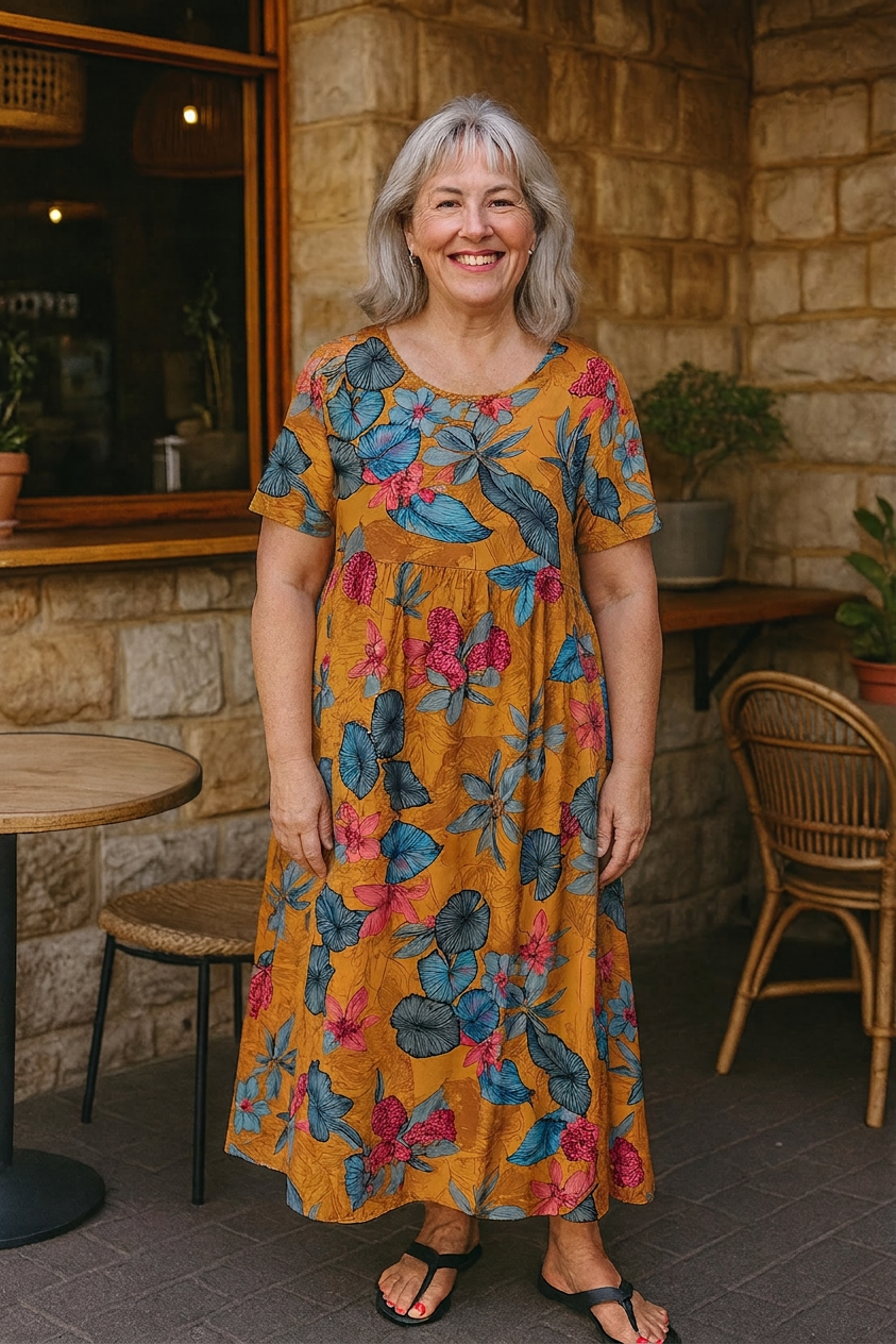 Monroe | Breezy Floral Maxi Dress