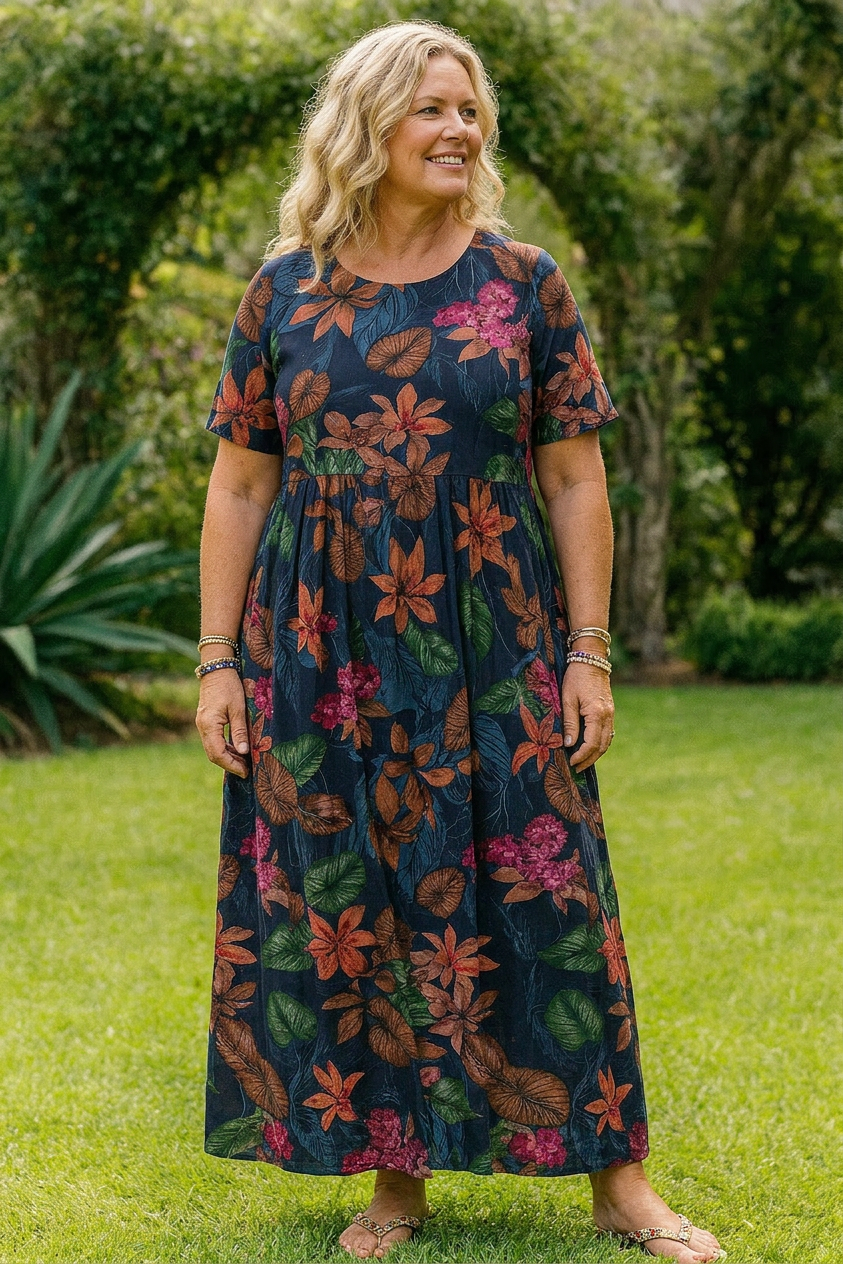Monroe | Breezy Floral Maxi Dress