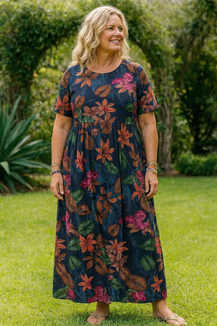 Monroe | Breezy Floral Maxi Dress