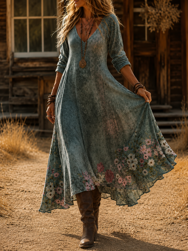 Elowen | Bohemian Autumn Dress