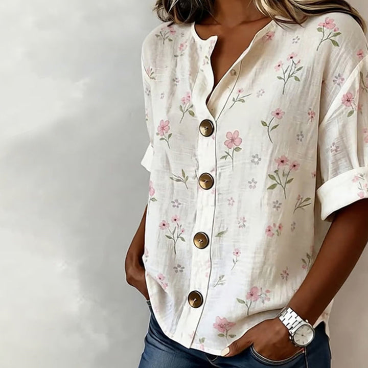 Lila | Floral Blouse