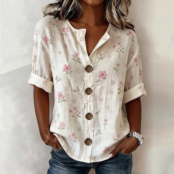 Lila | Floral Blouse