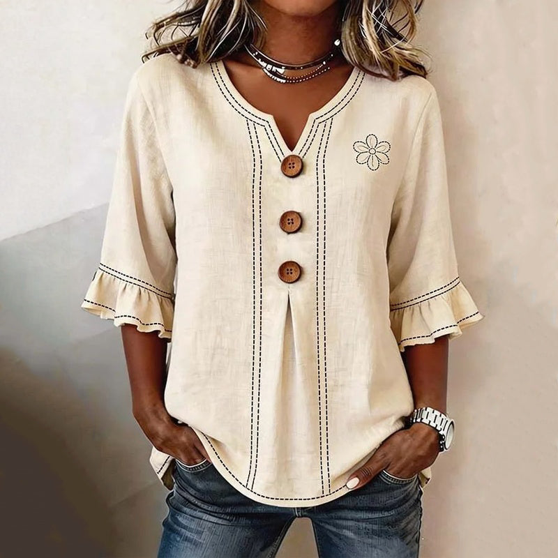 Isolde | Floral Blouse