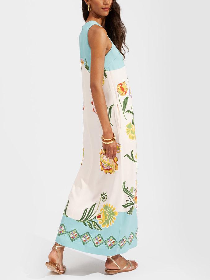 Isolde | Floral Print Midi Dress