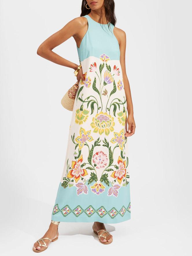Isolde | Floral Print Midi Dress