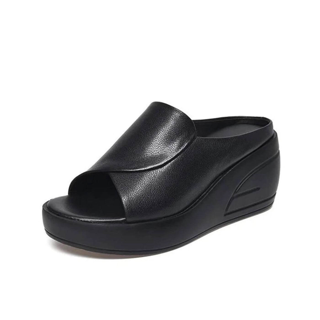 Seraphina | Slip-On Wedge Sandals