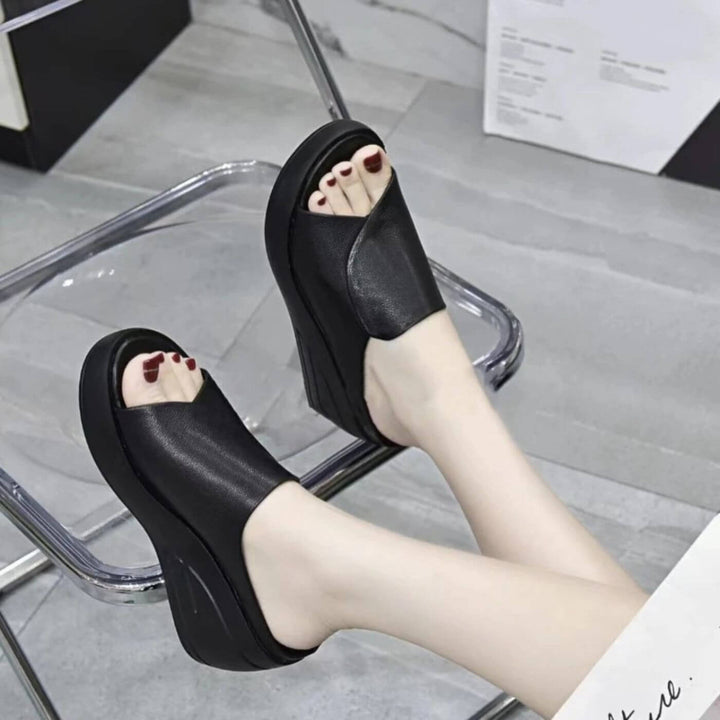 Seraphina | Slip-On Wedge Sandals
