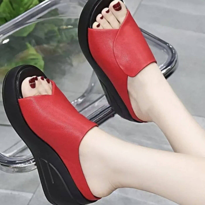 Seraphina | Slip-On Wedge Sandals