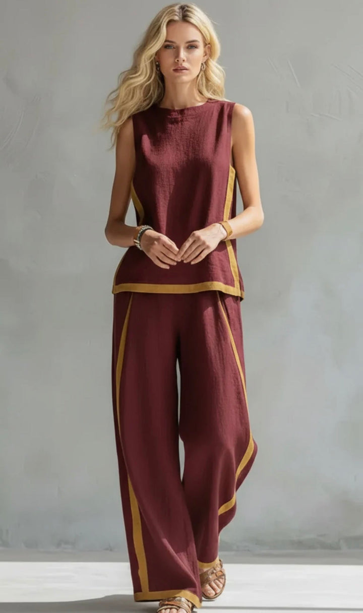 Camille | Cotton Linen Set