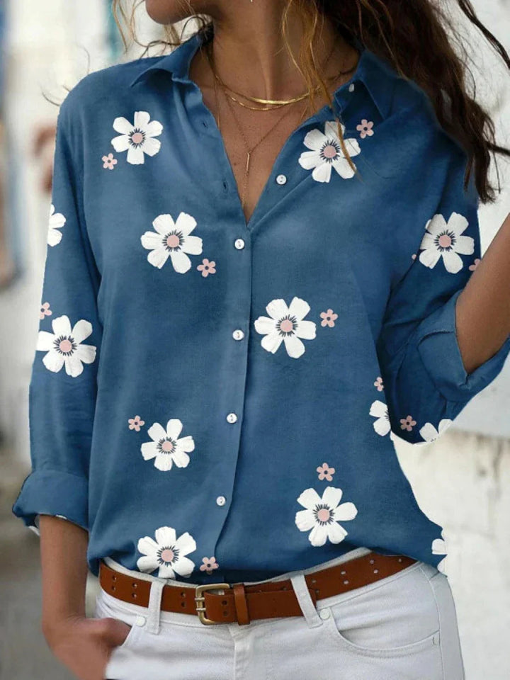 Elena | Floral Blouse
