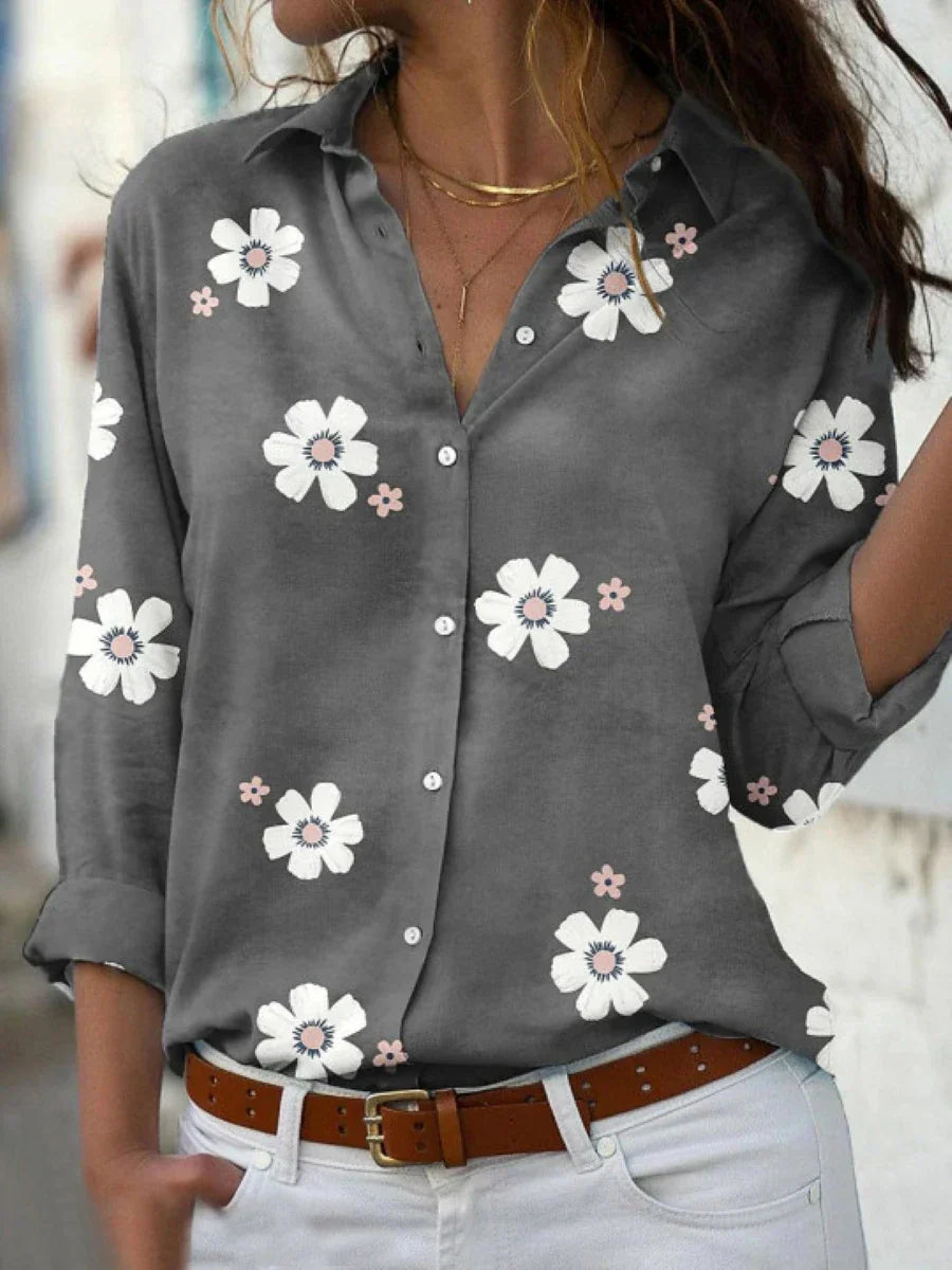 Elena | Floral Blouse