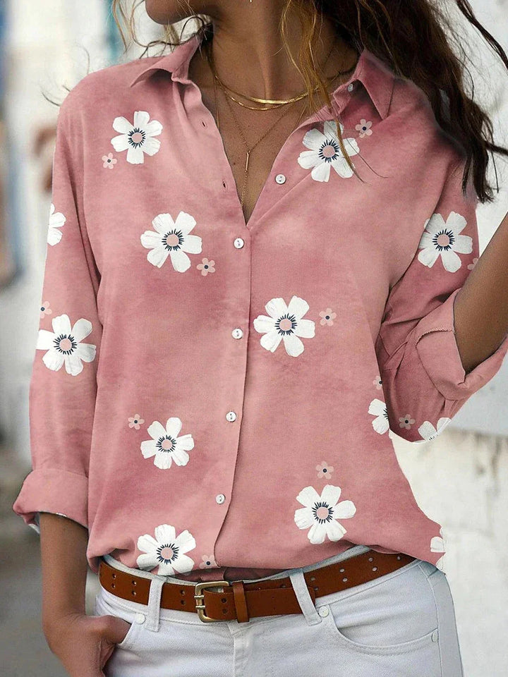 Elena | Floral Blouse