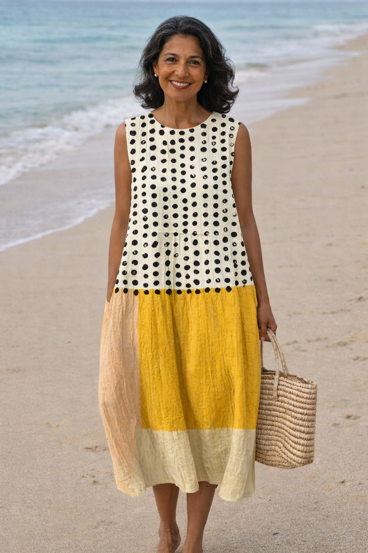 Sienna | Midi Dress Patterned