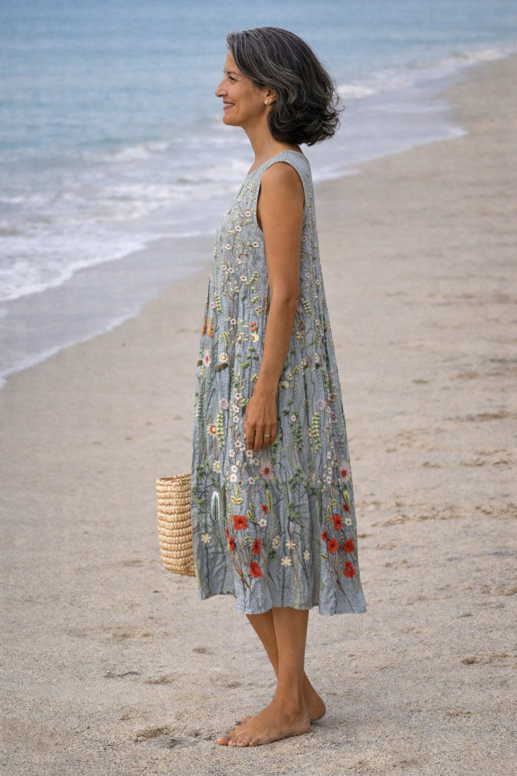 Elowen | Floral Midi Dress