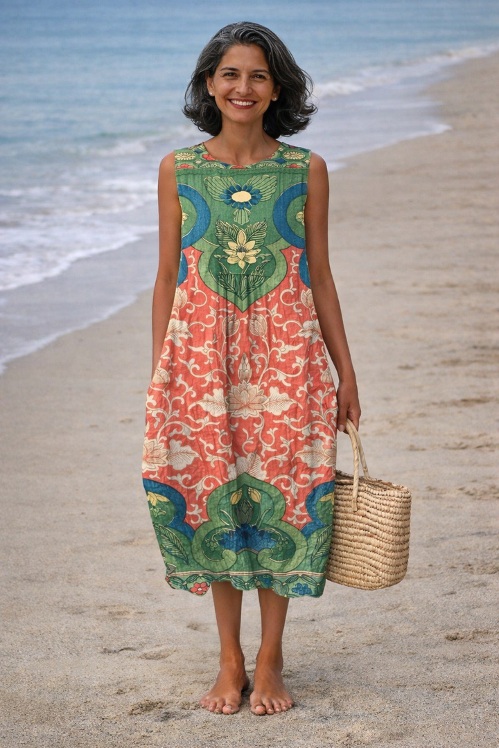 Amara | Midi Bohemian Dress