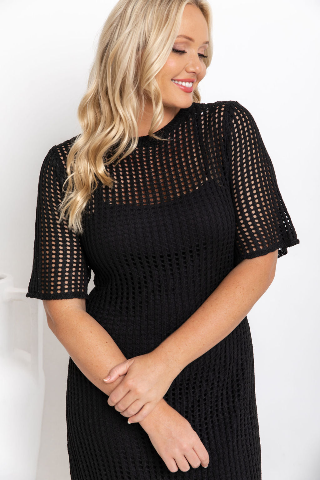 Clara | Crochet Maxi Dress