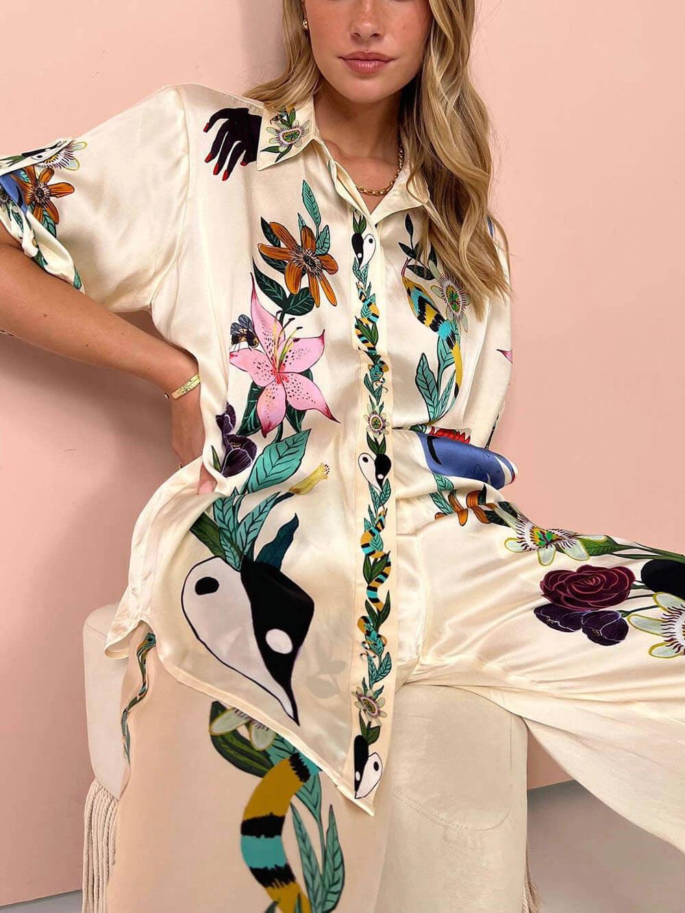 Sophie | Satin Print Set