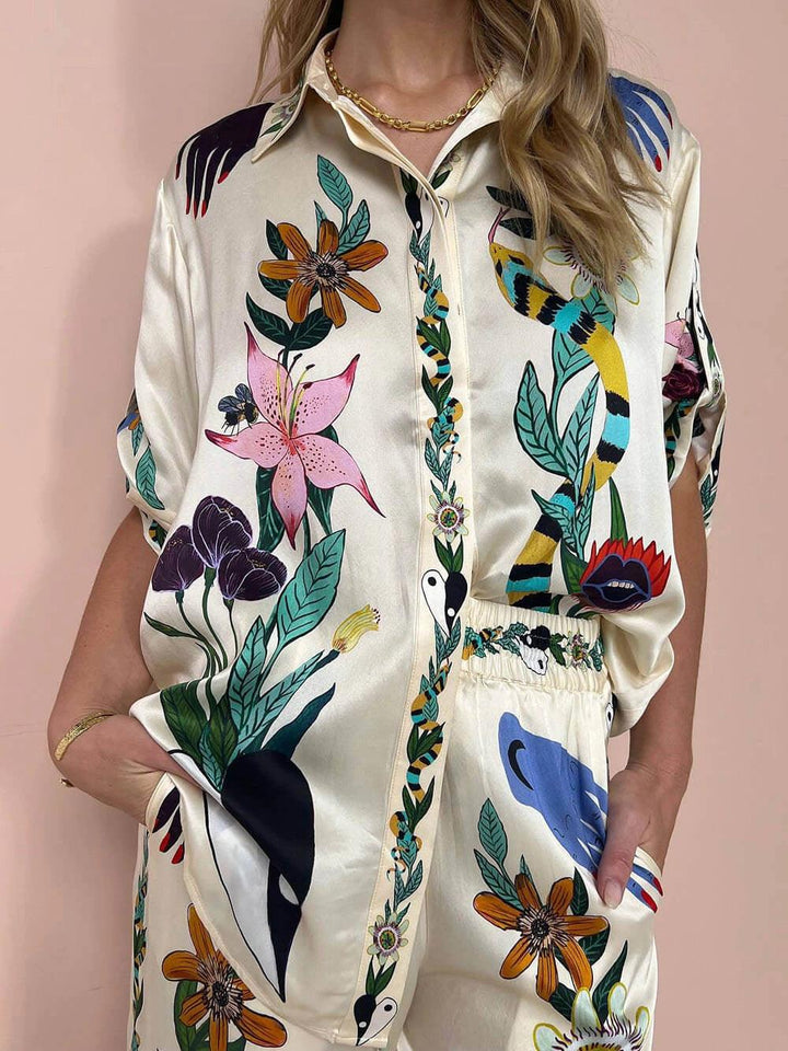 Sophie | Satin Print Set