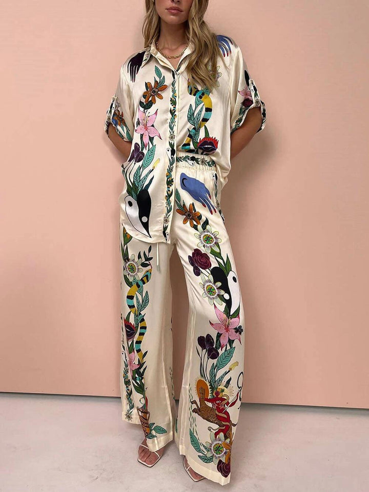 Sophie | Satin Print Set