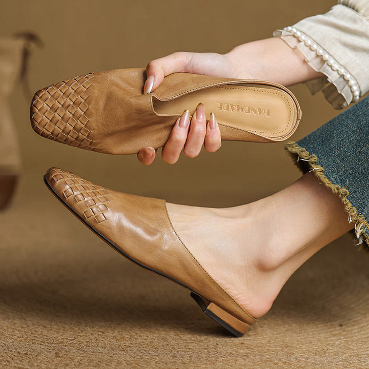 Amara | Leather Mules