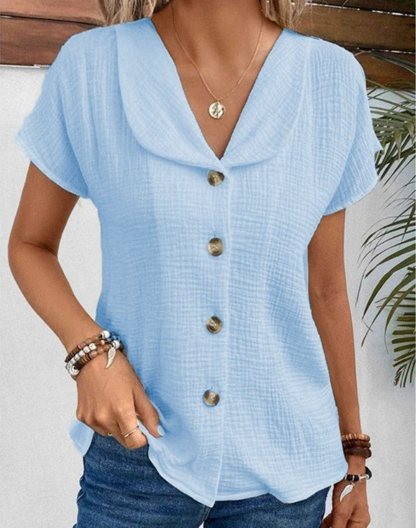 Amara | Button-Up Top