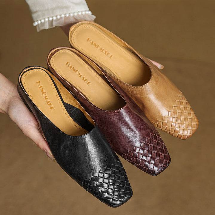 Amara | Leather Mules