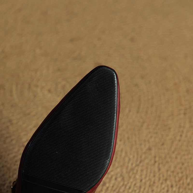 Fiona | Vintage Leather Mules