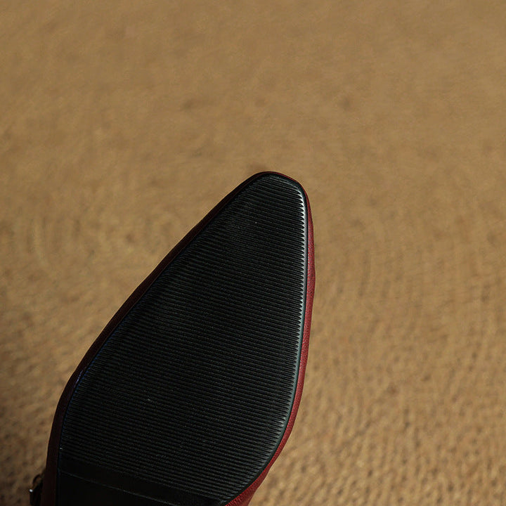 Fiona | Vintage Leather Mules