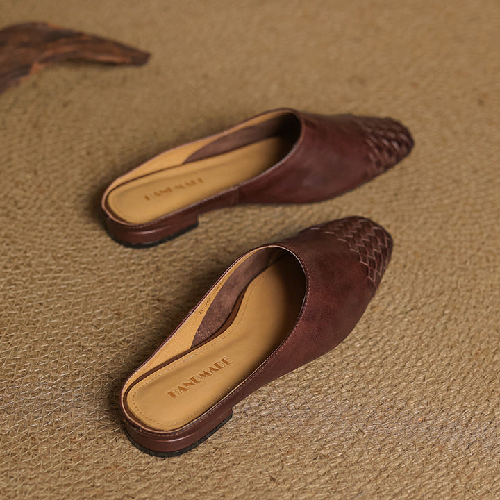 Amara | Leather Mules